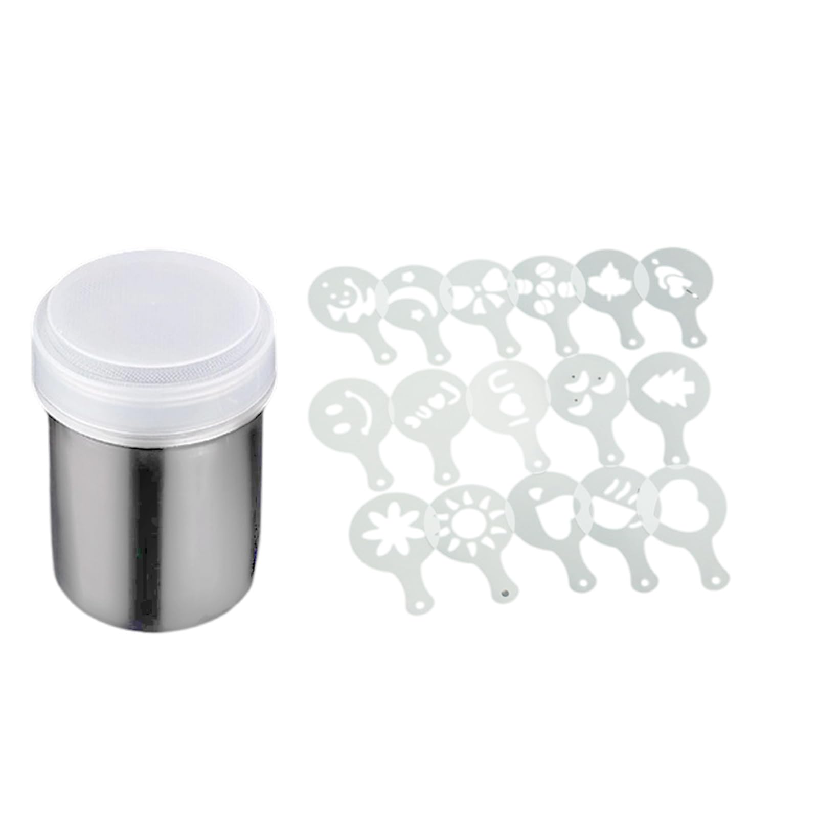Kaeltsyn Cocoa Sugar Chocolate Flour Dusters Shaker Tool Homes Kitchen Powder Sprinkler Coffee Sieve Shaker Enduring Homes Kitchen Powder Sprinkler