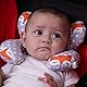 G-Baum-Baby-Spielraum-Kissen, Baby-Nackenkissen geeignet für Reisen in dem Bus, Auto, Flugzeug oder zu Hause, Säuglingskopf verwenden und Halsstütze (Fox)