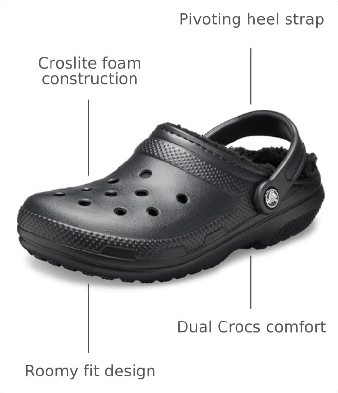 Image of Crocs Unisex-Adult Classic Lined Clog