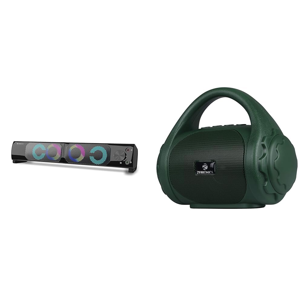 ZEBRONICS Zeb Wonderbar 10 USB Powered 2.0 Computer Speaker with RGB Lights-image-38