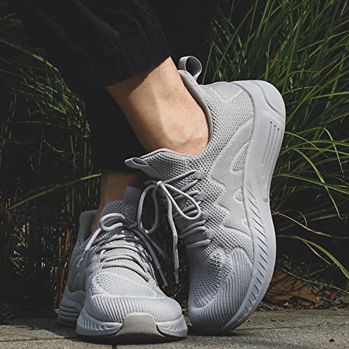 Feethit Sneakers voor heren, sportschoenen, loopschoenen, gymschoenen, tennisschoenen, fitness, joggen, wandelschoenen, lichtgewicht, ademend, vrije tijd, straatloopschoenen, instapschoenen - Afbeelding 3
