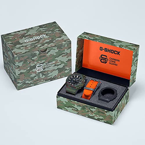 Casio G-Shock GAE-2100WE-3ADR Black Analog-Digital Dial Camouflage Resin Strap Men's Watch Shock and 200M Water Resistant G1312 - Image 4