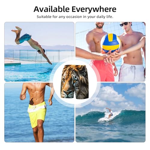 Bañador para hombre ligero y ropa de playa transpirable cómoda 4