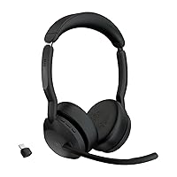 Jabra Evolve2 55 Cuffie Wireless Stereo con tecnologia Jabra Air Comfort
