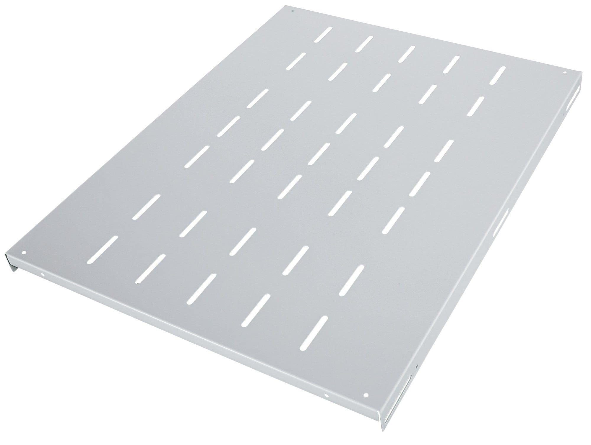 Server Schrank INTELLINET ZUB 19" Fachboden zur Festmontage B=483mm T=700mm 1HE bis 50kg [gy]
