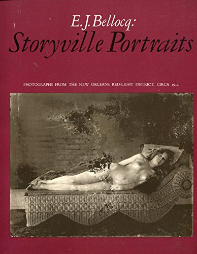 E.J. Bellocq: Storyville Portraits- Photographs... 0870702521 Book Cover