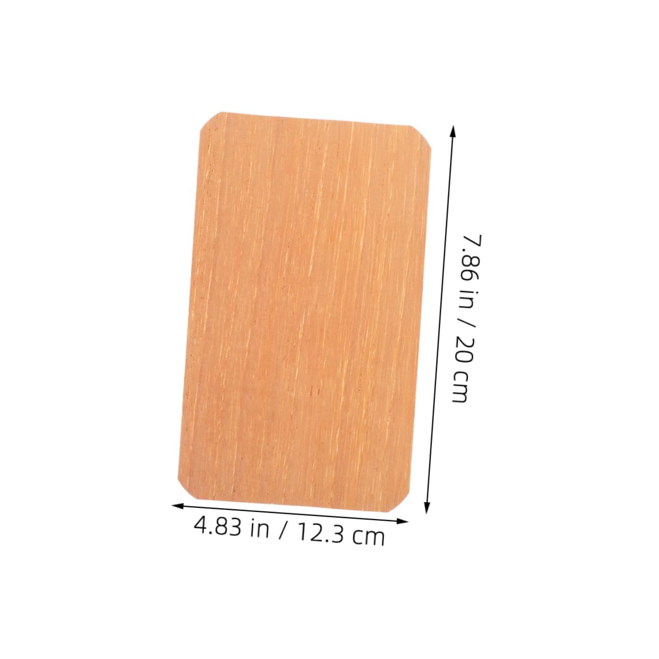 SEWOART Cedar Humidor Sheets 4 Pack Large Cedar Strip Sheets Wood Construction for Moisture Absorption Organized Storage