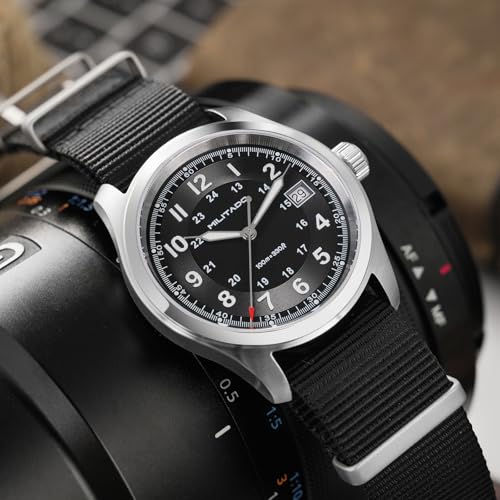 Image of TACTICAL FROG Militado ML08 Field Watch Japanese Sweep VH31 / 515 Movt with Calendar, Men's Military Watch Sapphire Crystal 10 ATM Waterproof Analog Watches for Men