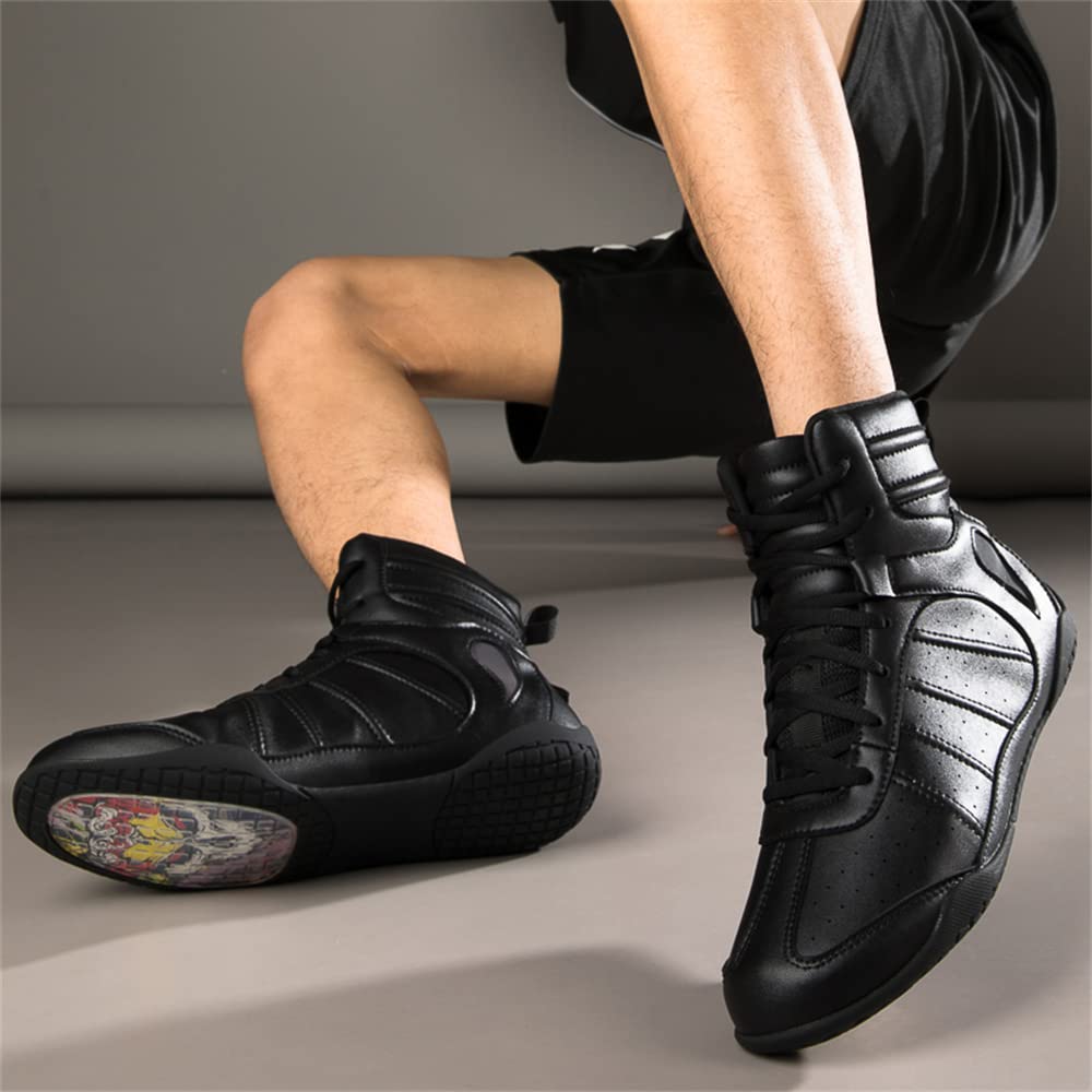 Zapatos de Boxeo para Hombres Zapatos de Lucha Profesional Botas de Boxeo para Entrenamiento físico para Mujeres