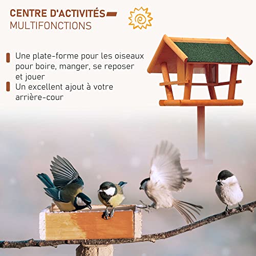 Mangeoire sur pied pour oiseaux : la solution contre les prédateurs