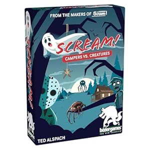 Scream! Card Game – Spooky, Silly Fun for Game Night | Easy to Learn | Plays in Under 30 Minutes | 3-5 Players | Great for Teens, Adults & Families | from Creators of One Night Ultimate Werewolf