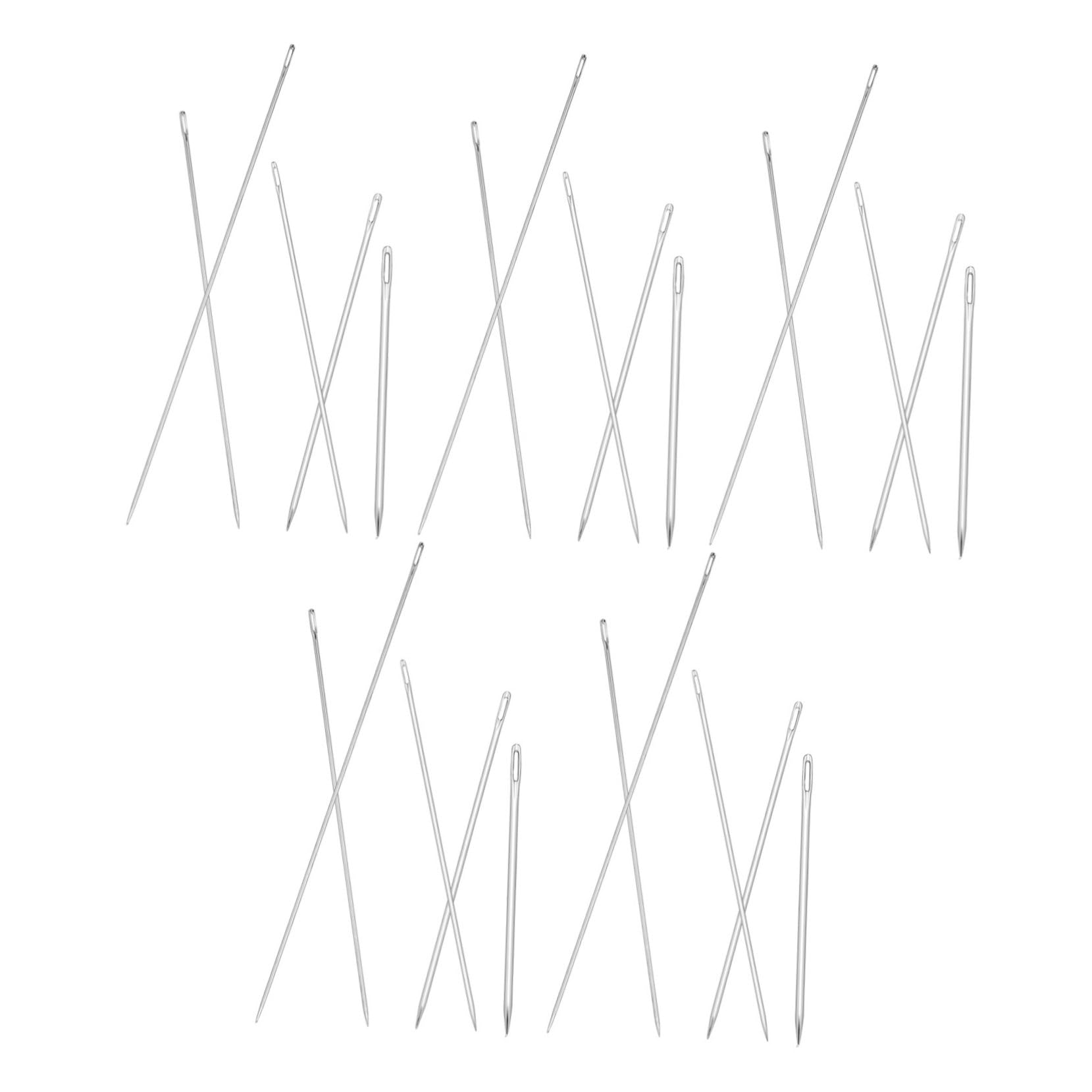 Aiguilles à coudre à main extra longues pour quilting et réparation