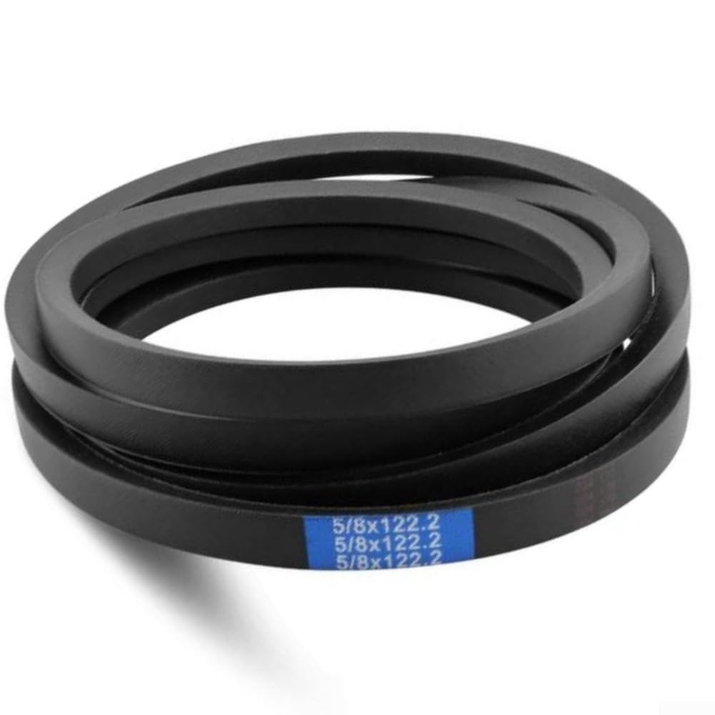 Correa de cubierta de 60 pulgadas para tractor de césped 1023E 1025R 1026R, pieza de repuesto de goma negra