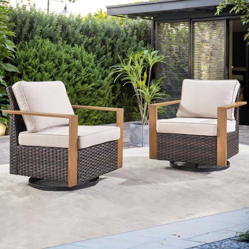 Rilyson Swivel Rocker Chair Set of 2