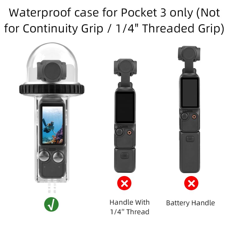 Custodia Protettiva Rigida Per DJI Osmo Pocket 3, Con Spazio Per Schede SD E Filtri, Cordino Incluso, Colore Arancione - 5