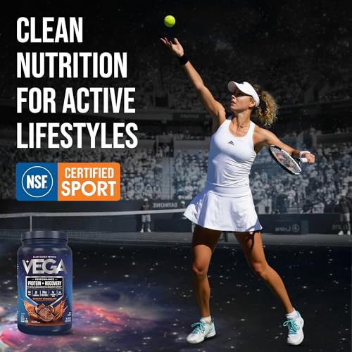 Image of Vega Sport Protein Powder, Chocolate, 1.86 lb (19 Servings)