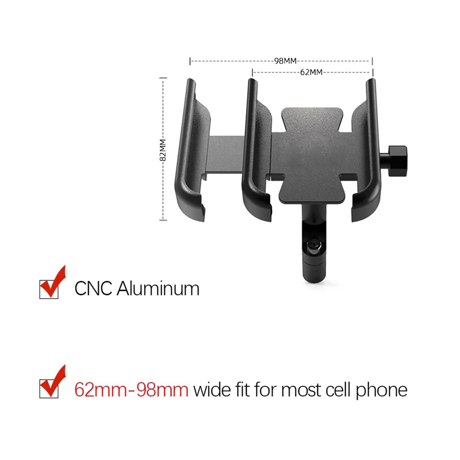 Für PCX150, PCX125, 125, 150, PCX Motorrad, Fahrrad, Handyhalterung Aus Aluminium, Lenkerhalterung Mit GPS-Ständer