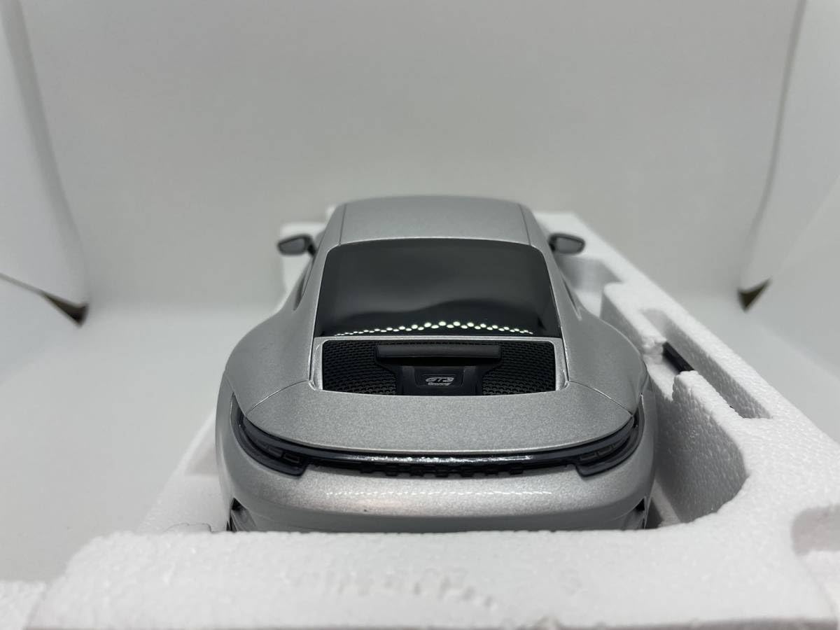 Amazon | ノレブ 1/18 ミニカー Porsche 911 GT3 2021 Silver
