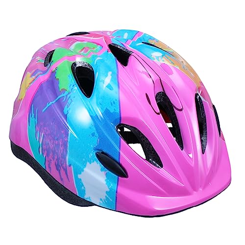 Casque de vélo filles YARNOW rose idéal pour les sorties de cyclisme en famille