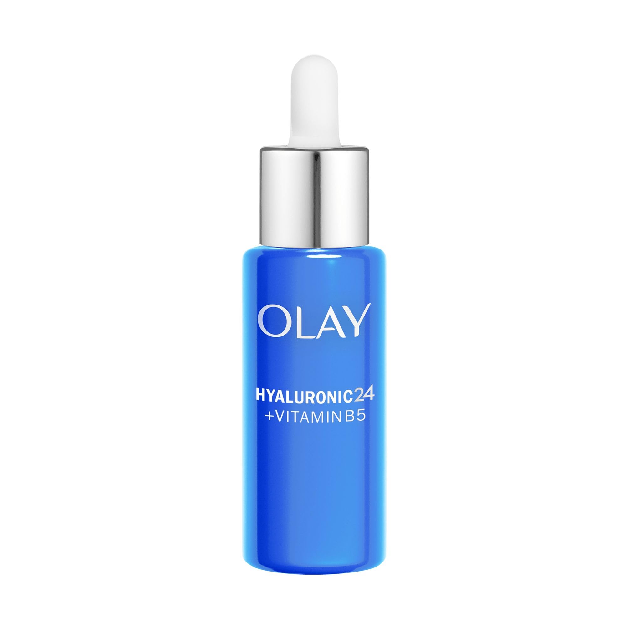 Hyaluronic Acid Serum for Face, Skincare with Niacinamide 99% Purity and Vitamin B5 (Panthenol). Hydrating Skin Care with 3 Actions: Plumps, Smooths, Hydrates. Non Greasy, Non Sticky, 40ml