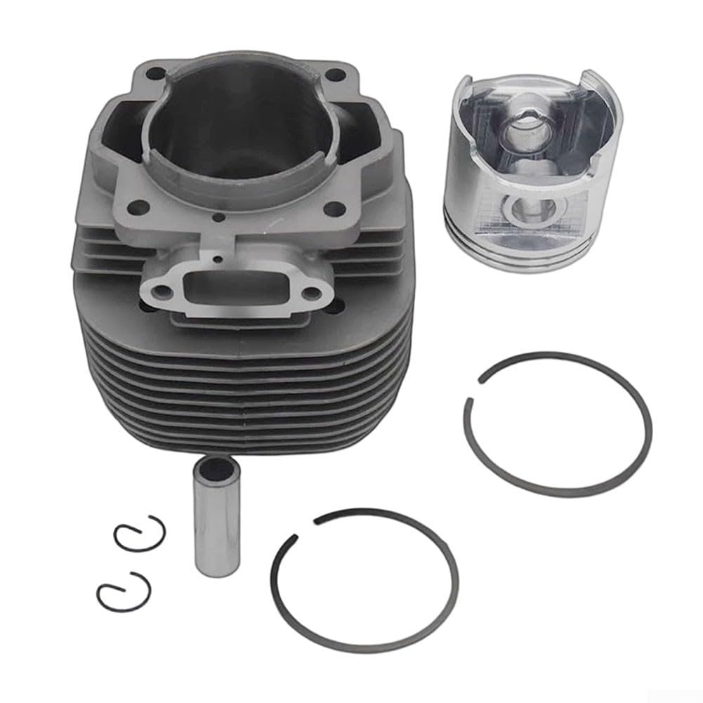 Zestaw cylindrów 62 mm do wymiany silnika piły łańcuchowej MS090 ze zoptymalizowaną geometrią otworu wspomagającą efektywne przetwarzanie mieszanki paliwowej powietrza