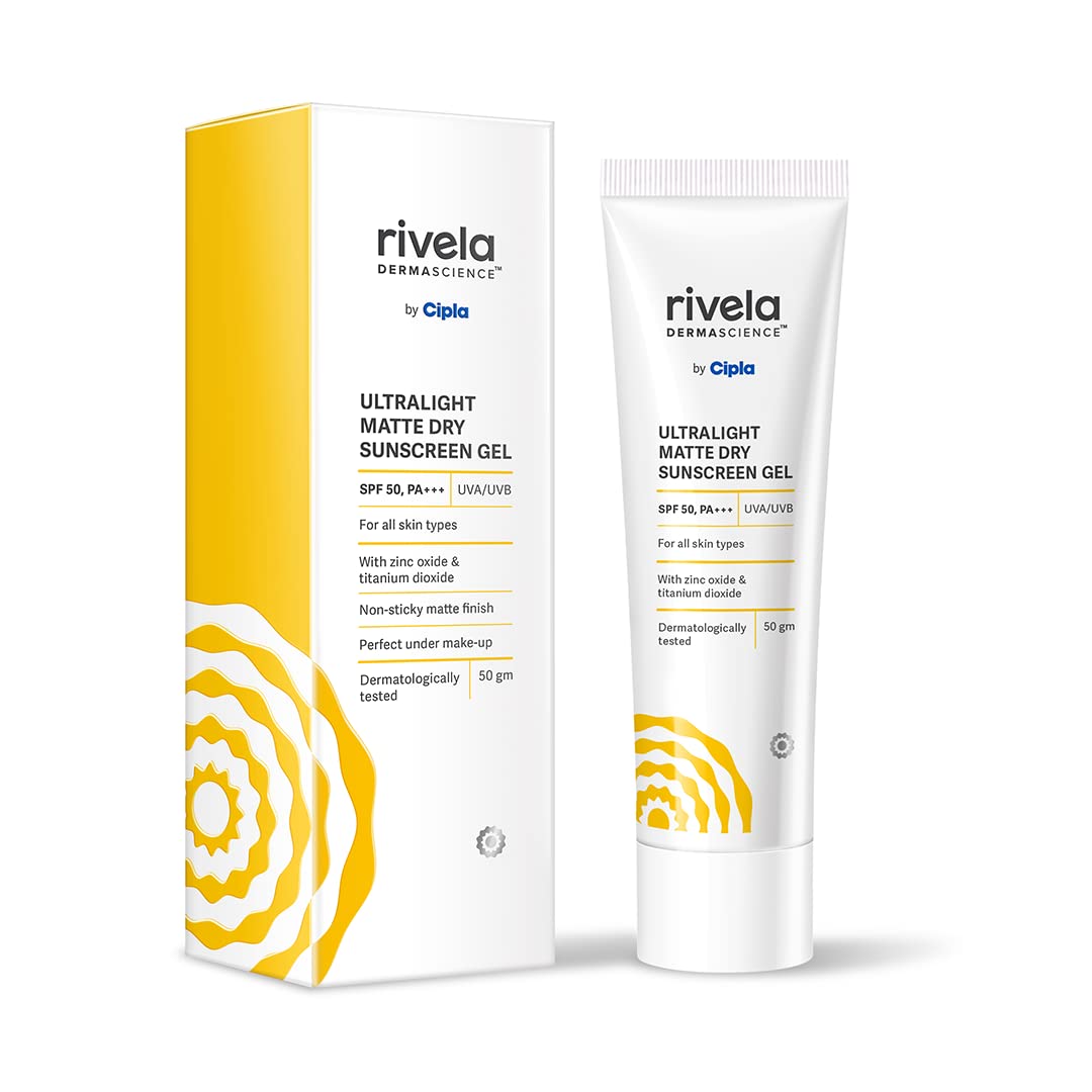 Buy Rivela Dermascience Ultralight Matte Sunscreen Gel By Cipla SPF