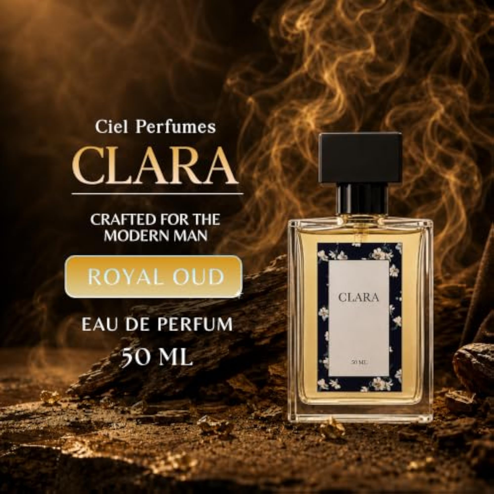 Clara Men's Perfume, Long Lasting Fragrance