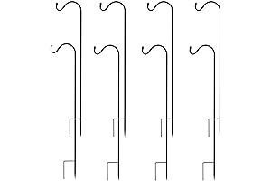 MIXXIDEA Heavy Duty Garden Shepherds Hook for Outdoor
