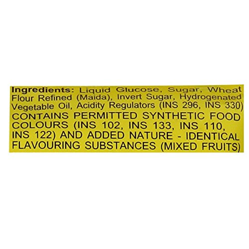 Image of Chupa Chups Sour Bites Chewy Toffee, Mixed Fruit Flavour, 61.6 Gram (30 Pieces)