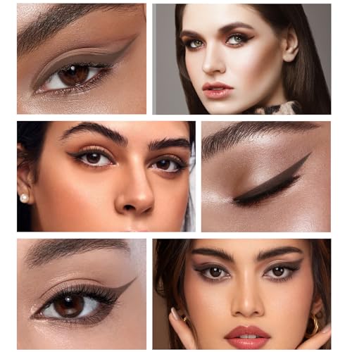 Eyeliner Gel Waterproof Boobeen Color Marrón Oscuro miniatura 6