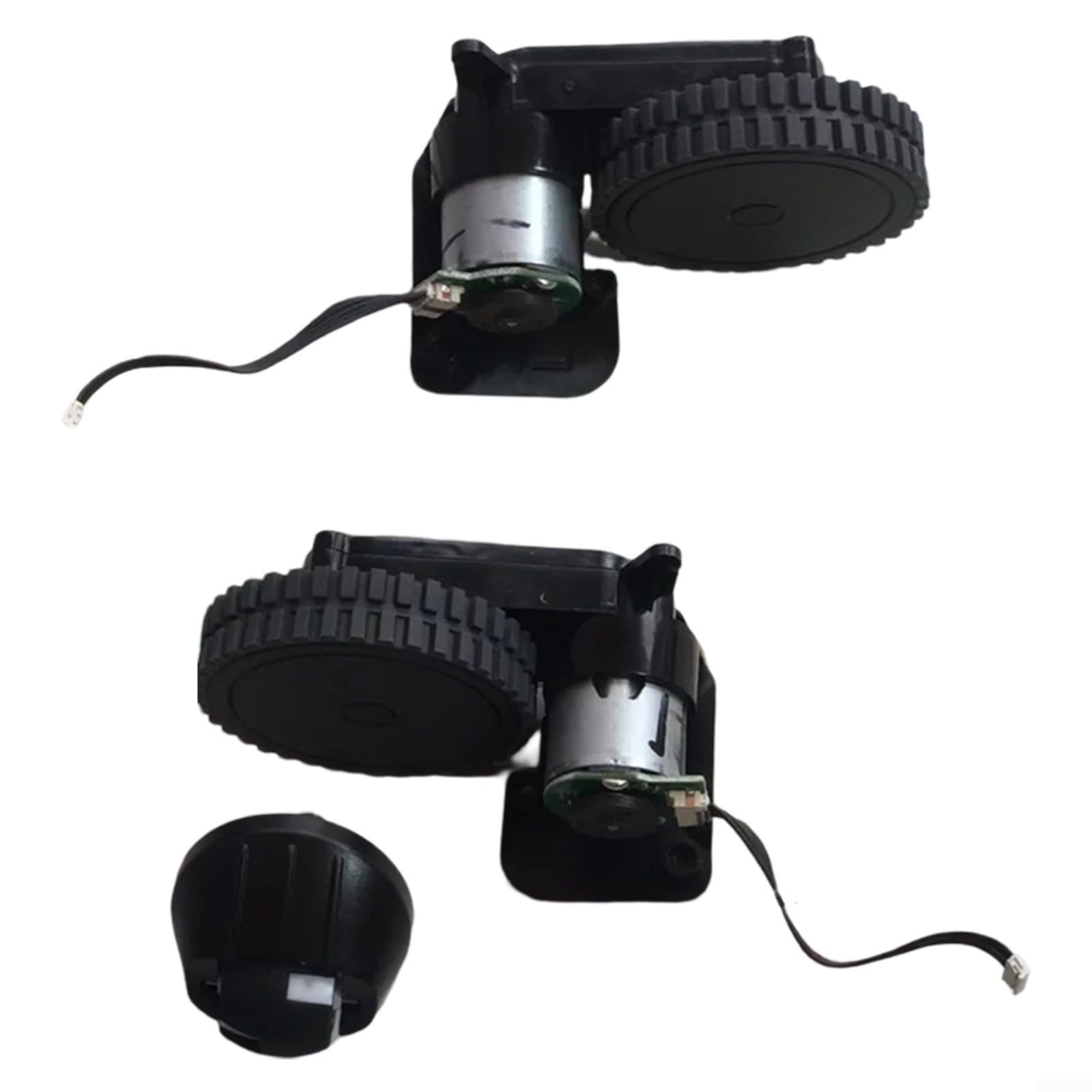 Kit di ruote di ricambio per Roborova 11S 12 15C 15T 25C 30 30C 35C per G10, set di ruote girevoli in plastica per una navigazione silenziosa e una facile installazione
