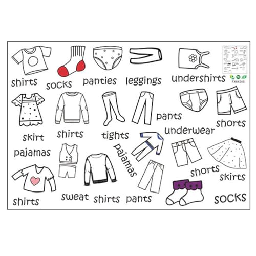 Étiquettes de rangement de vêtements pour stopper le désordre