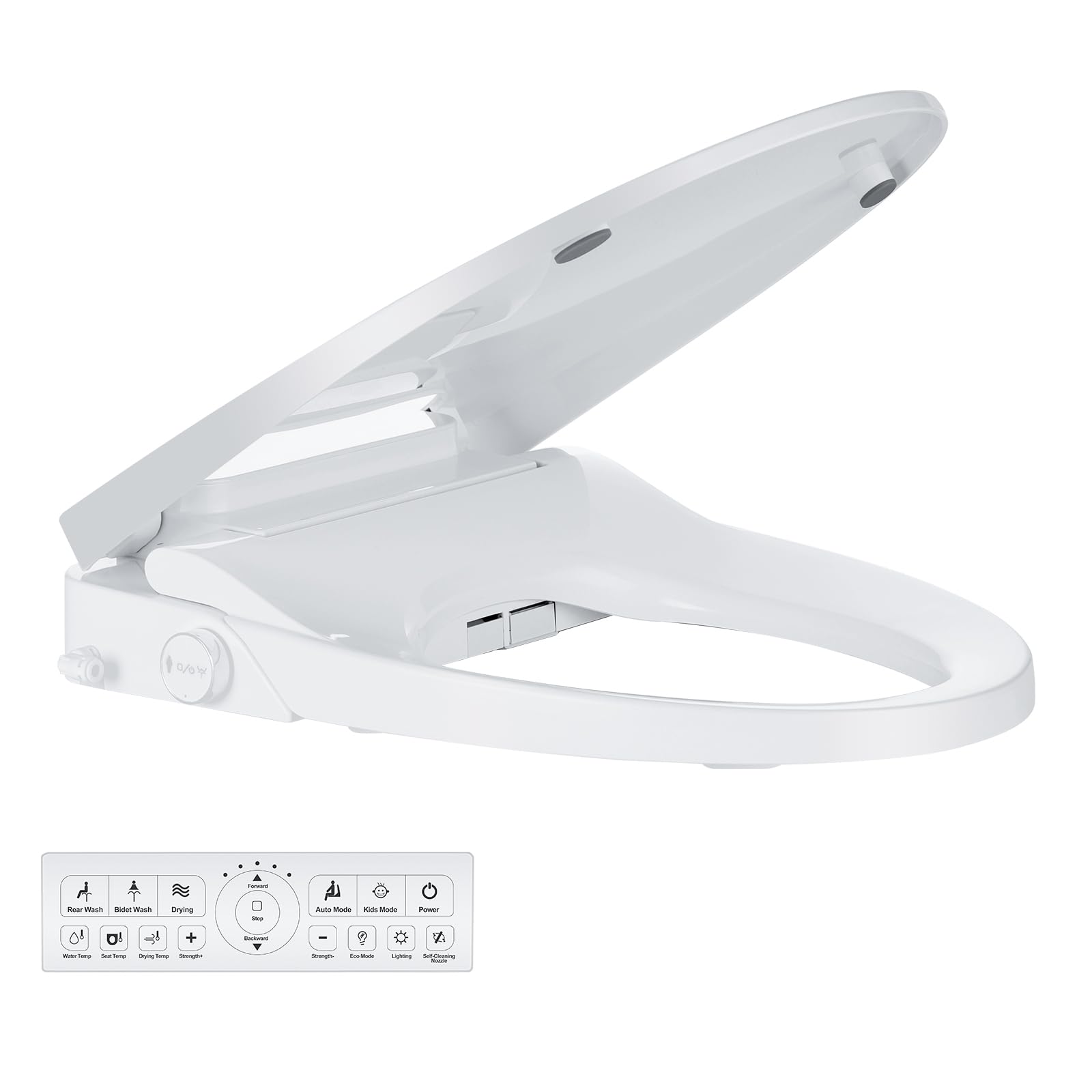 Photo 1 of Mijashy Bidet Toilet Seat Elongated, Electric, Warm Water