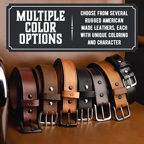 American Made Leather Belts for Men | Men's Leather Belt | Made in the USA Mens Belt2