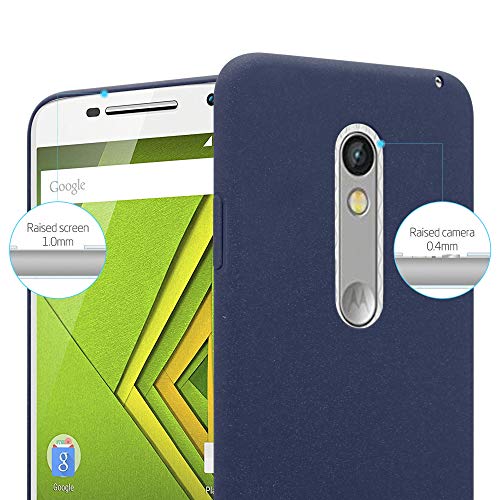 Cadorabo Custodia per Motorola Moto X Play in blu
