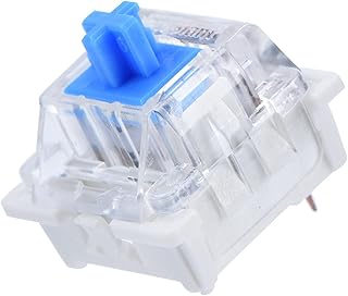 10 Pcs Cherry MX Blue Switch Replacement, Gateron patch switch Blue Switches Mechanical Keyboard Switches Replacement Key Switches 3Pins Keyboard Dedicated Shaft Body for Mechanical Gaming Keyboard