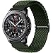 SITAFU Cinturino per Samsung Galaxy Watch 46mm,Intrecciato Bracciale Cinturini di Ricambio Compatibile con Samsung Gear S3 Classic/Frontier/Watch Active/Galaxy Watch 3 (45mm) Nylon Elastica Cinturino