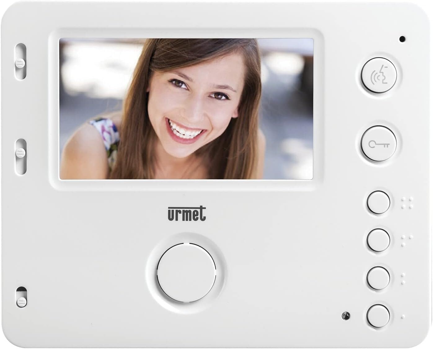 Urmet 1722/​93 Kit vidéophone, monofamilial, mains-​libres Miro et plaque d'appel Mikra2 1722/​83