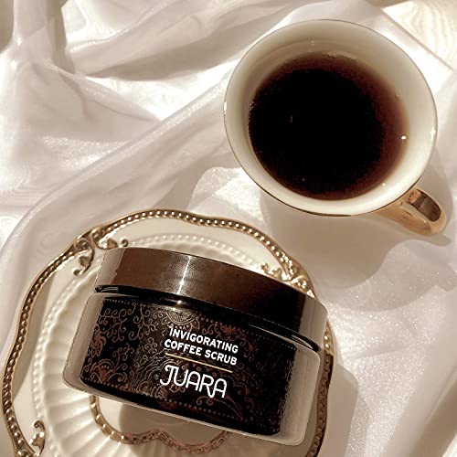 Juara - Invigorating Coffee Scrub | Smooth Rough Skin | Body Exfoliator | Chocolate, Espresso Scent | Hydrating Polish | Rejuvenating Cleanse | Cruelty Free, Paraben, Sulfate Free, Vegetarian | 8 Oz #TOP2