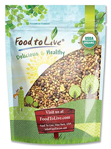 Organic Salad Mix of Sprouting Seeds, 3 Pounds â€” Non-GMO Broccoli, Radish, Clover, Alfalfa. Rich Germination Rate, Non-Irradiated, Kosher, Vegan Superfood, Bulk, Rich in Sulforaphane
