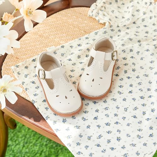 Image of PHIRAMIN Toddler Girl Mary Jane Dress Shoes-Little Girl School Uniform Shoes for Wedding Party