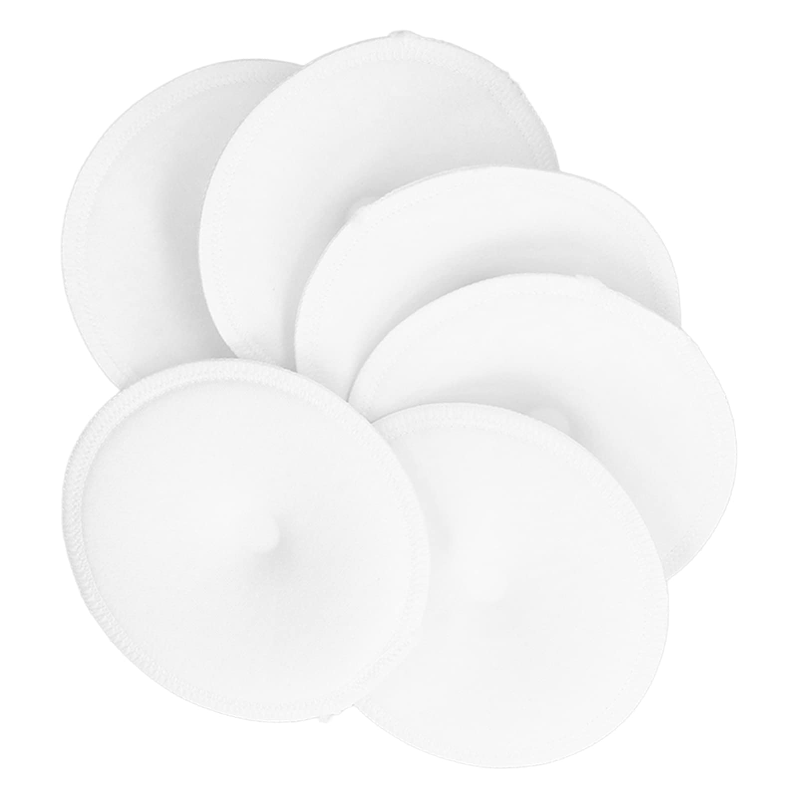 Nursing Breast Pads 12pcs Reusable Breastfeeding Pads Pure Cotton Washable Leakproof Nursing Breast Pads