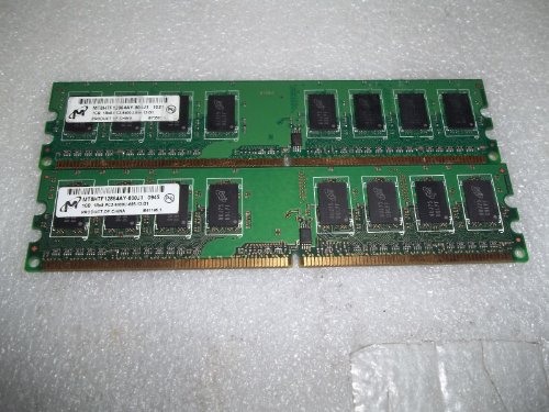 MICRON 1GB PC2-6400U DDR2 CL6 PB�t���[���������W���[�� MT8HTF12864AY-800J1