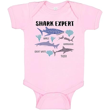 Baby Shark Expert List Baby Infant Bodysuit