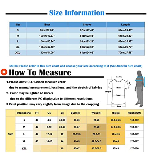 Long Sleeve T-Shirts Women, Loose Fit Graphic Tees Funny Sunflower Faith Print Fall Cute Casual T Shirt Tops #TOP4