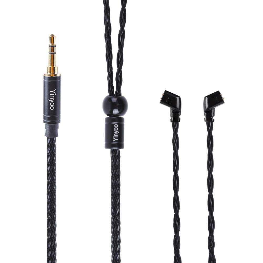 Amazon | Yinyoo ヘッドフォン 交換用ケーブル 2pin QDC 3.5mm YYX4778