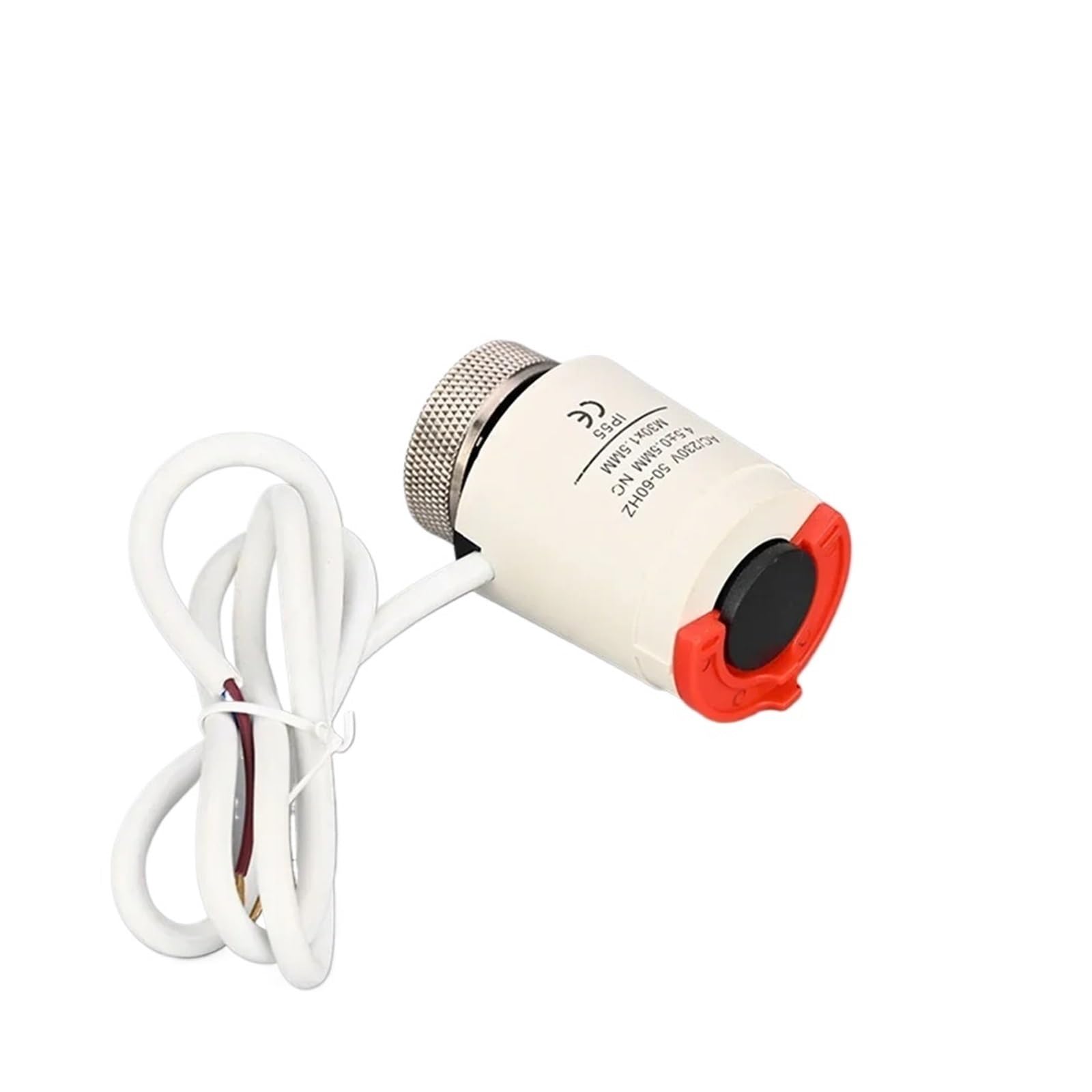 Actionneur électrique de chauffage au sol AC 230V vanne TRV M30x1.5 NC