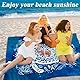 LXTOPN Strandtuch groß, Mikrofaser Strandtuch XXL, Handtuch 145 x 200cm für Schwimmen Strand Reise Sport Fitness - Schildkröten