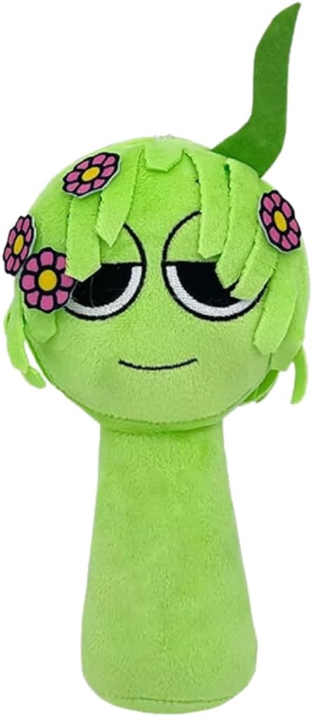 Green Sprunki Plush Toys