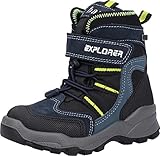 bama stiefel herren  Bama Kids 1025192 Jungen Stiefel Dunkelblau, EU 32